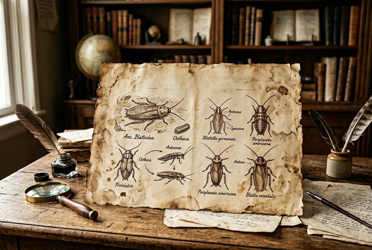 Sejarah Asal Usul Kecoa